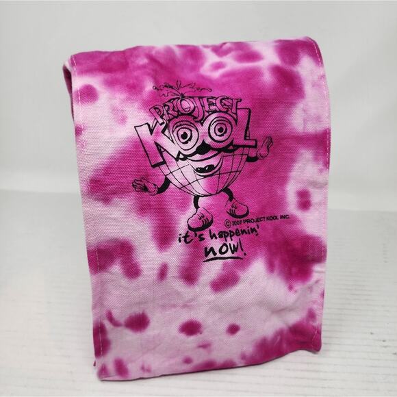 Project Kool Canvas Reusable Lunch Bag Hot Pink Lunch Simple and Functional Bag - Picture 2 of 8